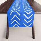 Mudcloth 01: Navy Blue Edition Table Runner Gallery Image 1