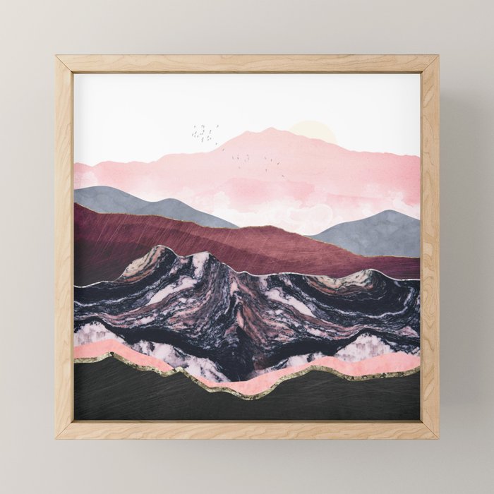 Wine Hills Mini Art Print Gallery Image 1