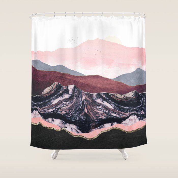 Wine Hills Shower Curtain Gallery Image 1