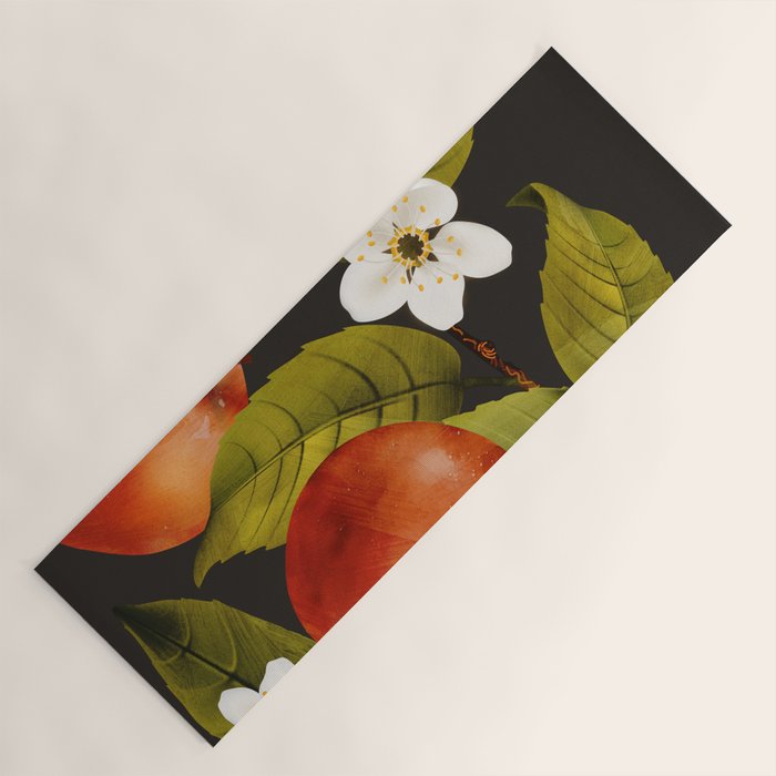 Apples Botanical Art 1 Yoga Mat Gallery Image 1