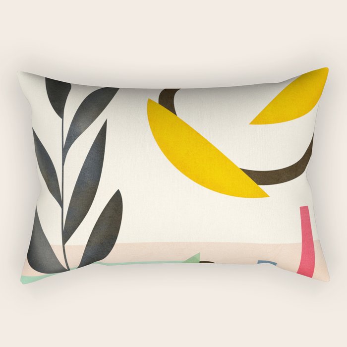 Abstract Geometry 32 Rectangular Pillow Gallery Image 2