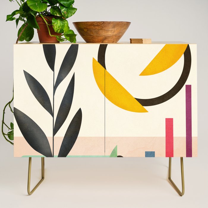 Abstract Geometry 32 Credenza Gallery Image 1
