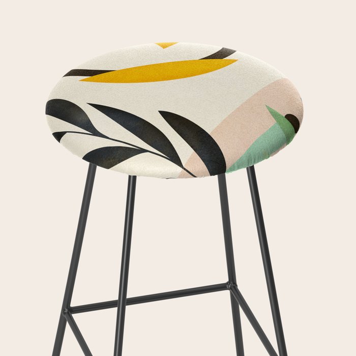 Abstract Geometry 32 Stool Gallery Image 2