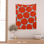 Sharpes and tomatoes Wall Tapestry Gallery Image 2
