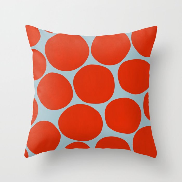 Sharpes and tomatoes Throw Pillow Gallery Image 1