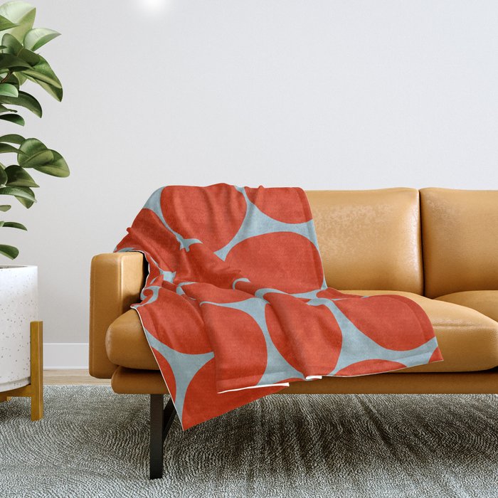 Sharpes and tomatoes Throw Blanket Gallery Image 1