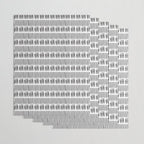 Black & White Stripe Pattern - white background Wrapping Paper Gallery Image 3