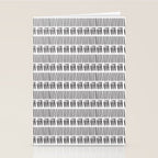 Black & White Stripe Pattern - white background Stationery Card Gallery Image 2
