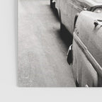 Perfect Pink Bubble Gum Llama taking a New York Taxi black and white photograph Poster Gallery Image 3