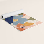 Soft Abstract Floral Garden II Yoga Mat Gallery Image 2
