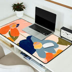 Soft Abstract Floral Garden II Desk Mat Gallery Image 2