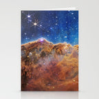 Carina Nebula Star-Forming Region (James Webb Space Telescope) Stationery Card Gallery Image 2