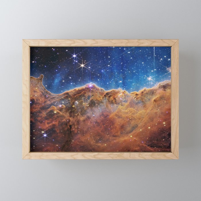 Carina Nebula Star-Forming Region (James Webb Space Telescope) Mini Art Print Gallery Image 1