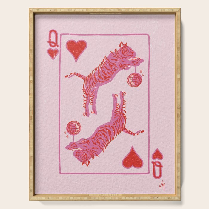 Queen of Tigers Serving Tray Gallery Image 1