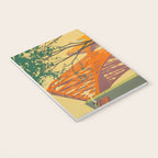 Mid Century Colorful Travel Posters Forth Bridge British Railways Notebook Gallery Image 3