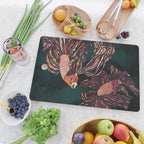 Metallic Betta Fish II Cutting Board Gallery Image 2