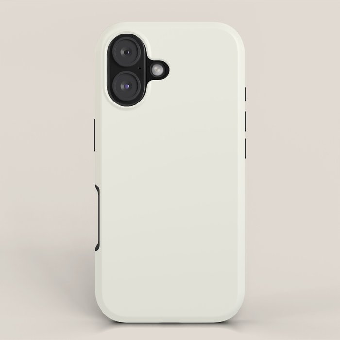 Simply Cream iPhone Case Gallery Image 1