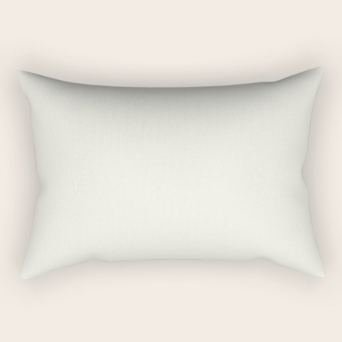 Simply Cream Rectangular Pillow Gallery Image 2