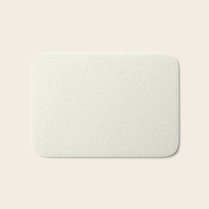 Simply Cream Bath Mat Gallery Image 1