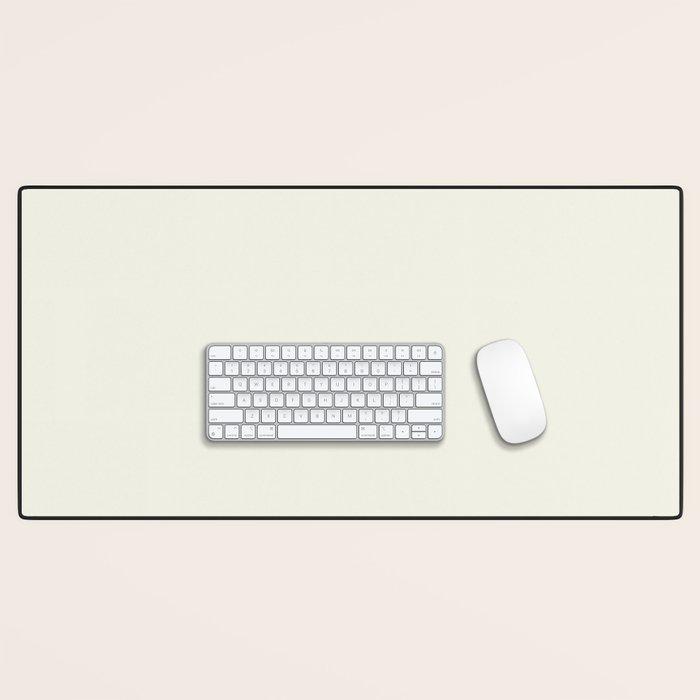 Simply Cream Desk Mat Gallery Image 1