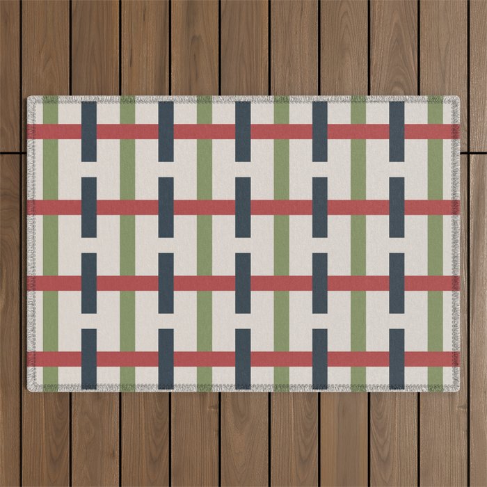 Woven Christmas Plaid 2025 Outdoor Rug Gallery Image 1