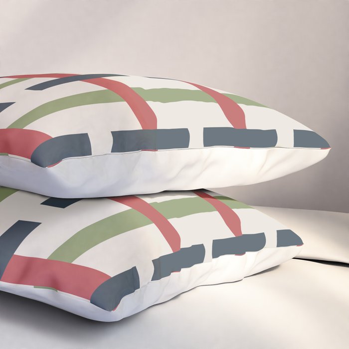 Woven Christmas Plaid 2025 Pillow Sham Gallery Image 3