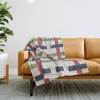 Woven Christmas Plaid 2025 Throw Blanket Gallery Image 1