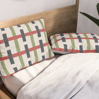 Woven Christmas Plaid 2025 Pillow Sham Gallery Image 2