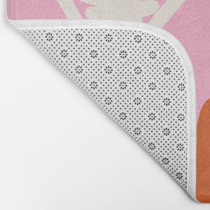Cin Cin Cheers Martini Cocktail Print Bath Mat Gallery Image 2