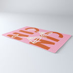 Cin Cin Cheers Martini Cocktail Print Rug Gallery Image 3