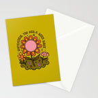 Capricorn Flower Stationery Card Gallery Image 2