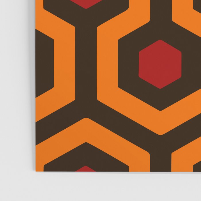 Carpet Pattern by Hicks Artwork for Wall Art, Prints, Posters, Tshirts, Men, Women, Kids Poster Gallery Image 3