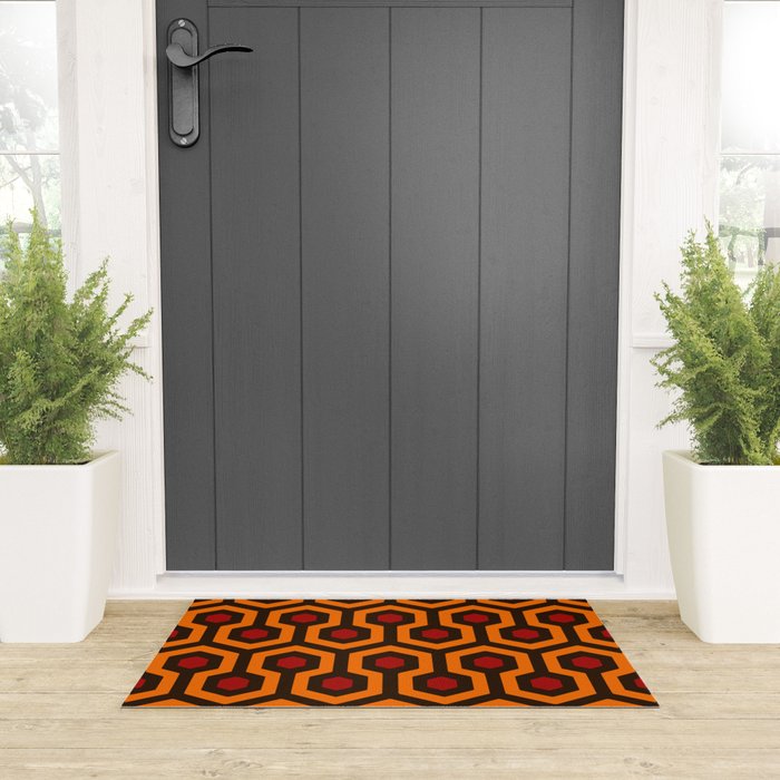 Carpet Pattern by Hicks Artwork for Wall Art, Prints, Posters, Tshirts, Men, Women, Kids Welcome Mat Gallery Image 3