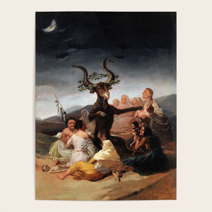 Francisco de Goya - Witches' Sabbath 1798 Poster Gallery Image 1