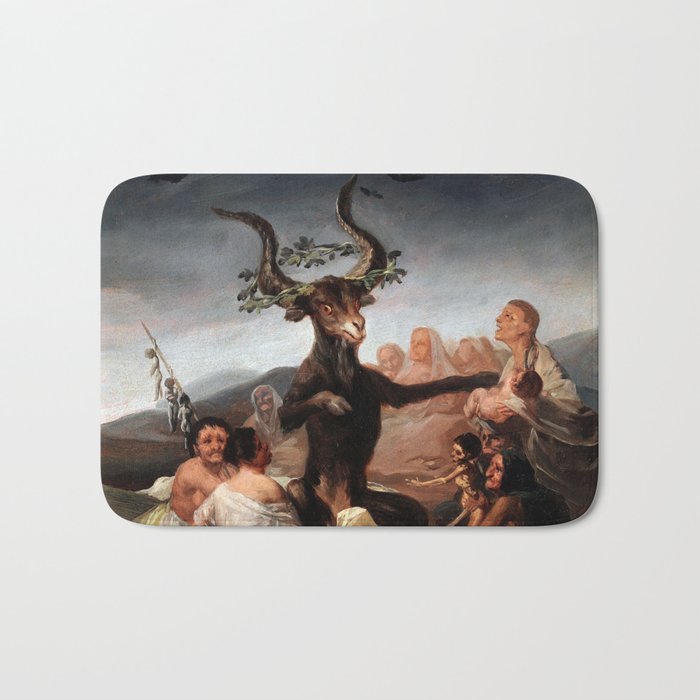 Francisco de Goya - Witches' Sabbath 1798 Bath Mat Gallery Image 1