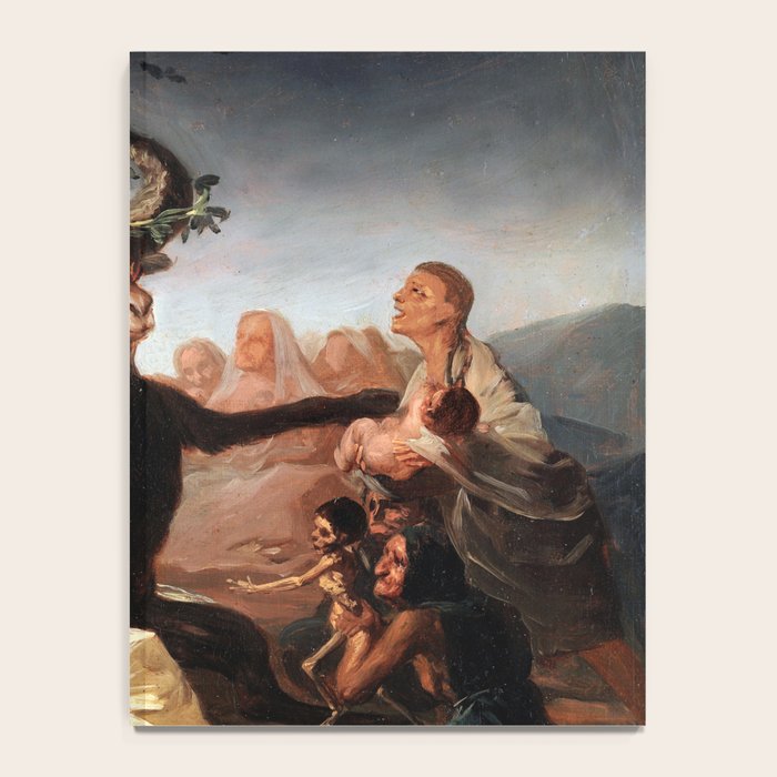 Francisco de Goya - Witches' Sabbath 1798 Notebook Gallery Image 4