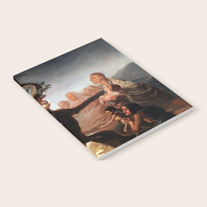 Francisco de Goya - Witches' Sabbath 1798 Notebook Gallery Image 1