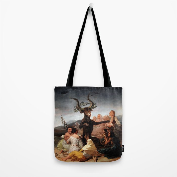 Francisco de Goya - Witches' Sabbath 1798 Tote Bag Gallery Image 2