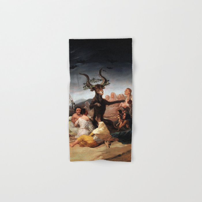 Francisco de Goya - Witches' Sabbath 1798 Bath Towel Gallery Image 1