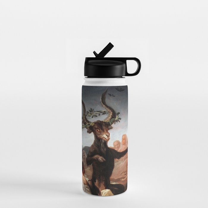 Francisco de Goya - Witches' Sabbath 1798 Water Bottle Gallery Image 1