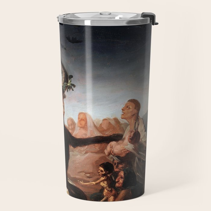 Francisco de Goya - Witches' Sabbath 1798 Travel Mug Gallery Image 2