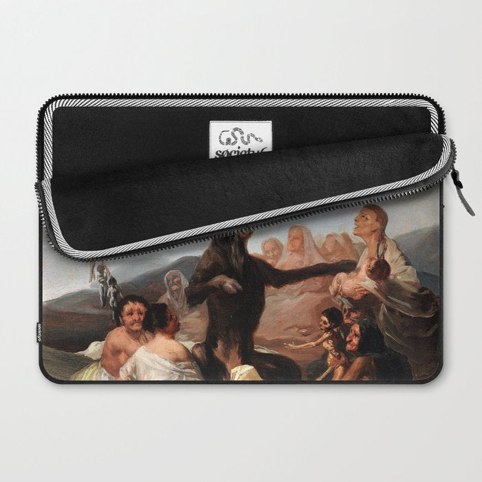 Francisco de Goya - Witches' Sabbath 1798 Laptop Sleeve Gallery Image 2