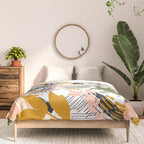 Abstract strokes still life Comforter Gallery Image 3