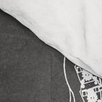 Bass Guitar Patent - Bass Guitarist Art - Black Chalkboard Comforter Gallery Image 4