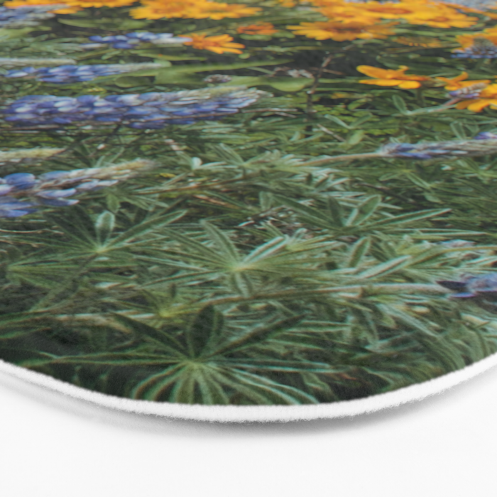Oregon Spring Wildflower Hillside Bath Mat Gallery Image 3