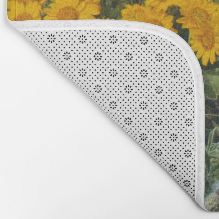 Oregon Spring Wildflower Hillside Bath Mat Gallery Image 2