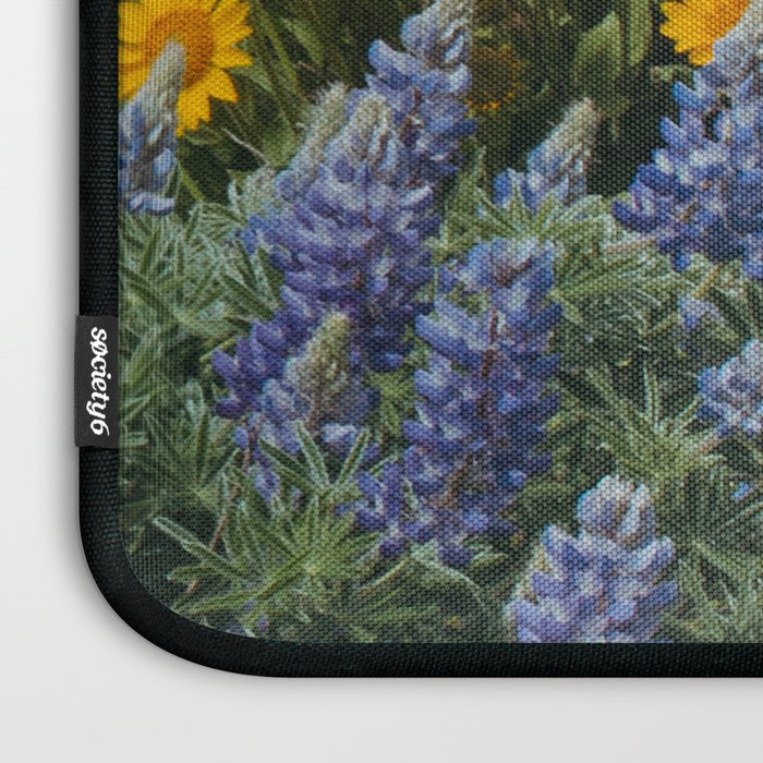Oregon Spring Wildflower Hillside Laptop Sleeve Gallery Image 3