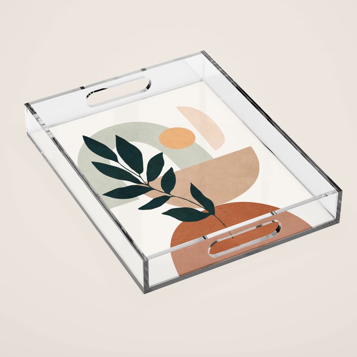 Soft Shapes IV Acrylic Tray Gallery Image 1