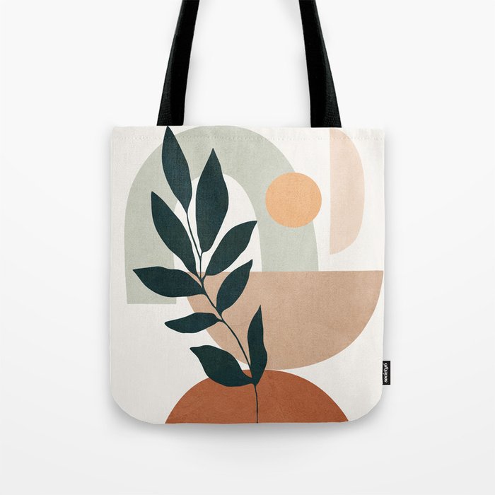 Soft Shapes IV Tote Bag Gallery Image 1