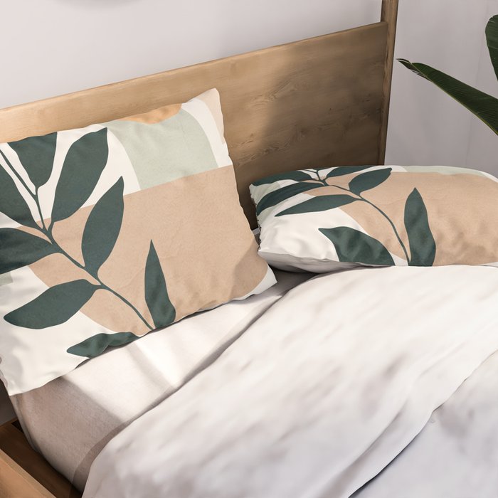 Soft Shapes IV Pillow Sham Gallery Image 2